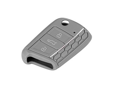 szilikon kulcsháztok vw , szürke színben CM86951GR