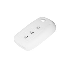 Szilikon kulcsháztok vw, fehér CM86952W
