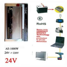 Inverter 500W AE-24V-220V/500W 