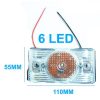 AE-LA562W 24V szélességjelző/helyzetjelző fehér 
