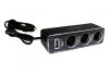 Szivargyújtó elosztó + USB /AE-WF0096USB