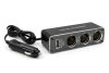Szivargyújtó elosztó + USB /AE-WF0096USB
