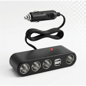 USB + Szivargyújtó elosztó AE-WF0120 12/24V