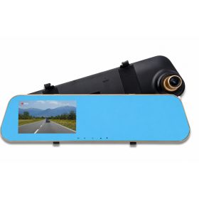   Visszapillantó tükörbe épített DVR eseményrögzítő és tolatókamera BGS106/ GZ-14356