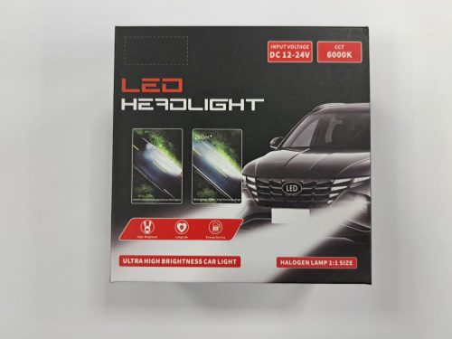 SMD-BS4-H4 Canbus  Ledes Izzó 12V/30W 6000k