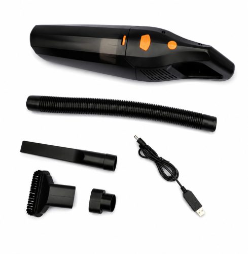 Autós Porszívó USB töltővel  C1398-2S