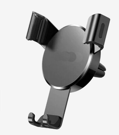 Gravity univerzális szellőzőre erősíthető autós telefontartó fekete színben  PDA-C1814