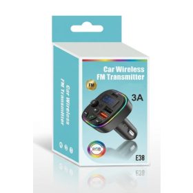   2USB+Tpye-C Vezeték nélküli autós MP3-lejátszó C18/12-24V 