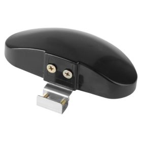 KIEGÉSZÍTŐ KÜLSŐ TÜKÖR 58X112MM, PANORÁMA, FEKETE