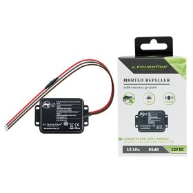   AUTÓS RÁGCSÁLÓ RIASZTÓ, AKUSZTIKUS ÉS VAKU FUNKCIÓVAL, 12V CM58108
