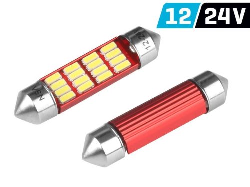 VISION SMD-12-24V 39mm 12*4014 SMD LED Canbus 