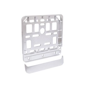 Motoros rendszámtábla keret, króm CM58480