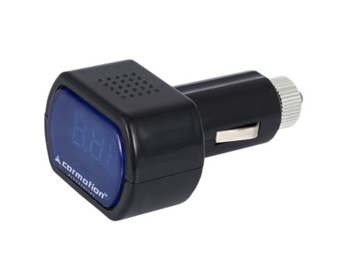 Digitális 12/24V voltmérő LED kijelzővel, CM58704