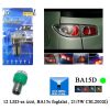 CSL2002G-2008G BA15s 21/5W LEDes Helyzetjelző 