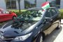 Autós magyar zászló FA-FLAG