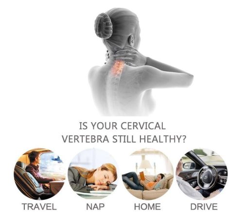 Nyaktámasztó fejpárna U-alakú FB-SG36039