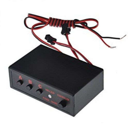 LED-es stroboszkóp kék-feher-piros FL-WS51025b