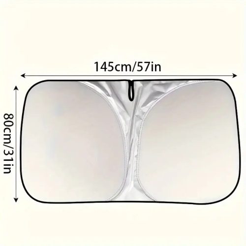 FN-106F Innovatív Összecsukható Autó Napellenző Tartós 80*145cm 