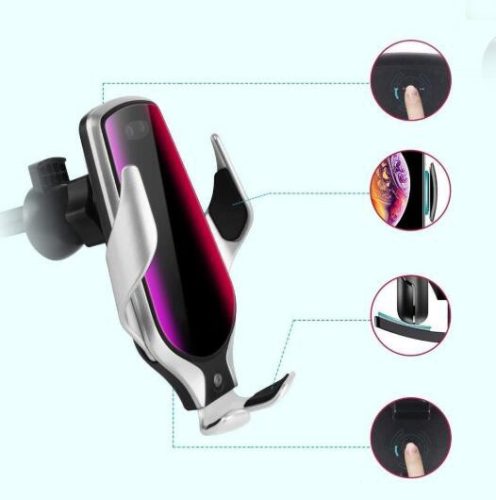 Automata infra tartó 10W wireless töltővel GZ-15964