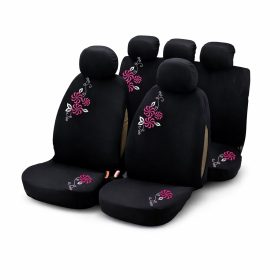   11 részes ÜLÉSHUZAT hímzett mintával CIPÁZROS+LEGZSÁKOS /HD6938P 