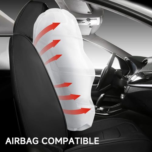 11 részes ÜLÉSHUZAT hímzett mintával CIPZÁROS+LÉGZSÁKOS /HD6939BL