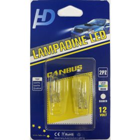 2DB-os T10 W5W izzó fehér HDT10PW