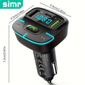 Multi-funkciós Bluetooth FM Transzmitter & töltő HF-GZ03 