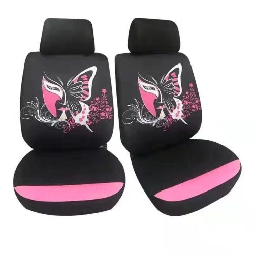 üléshuzat szett , rózsaszín pillangós,9 db-os UL-HL251