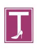 Tanuló vezető Női T betű  Matrica 18*15cm