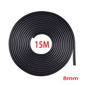    Fekete 15m hosszú 8mm széles díszcsík KCS-A-8BK