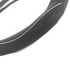 Valódi bőr kormányvédő sport KV-5057A - Black Silver