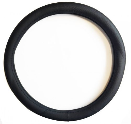 Bőrhatású szellőző kormányvédő 36cm KV-HB23518-36BK