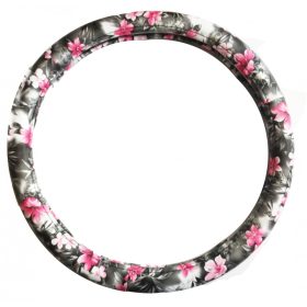 Rózsa virág mintás kormányvédő/ KV-TH38154