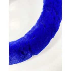 Kormányvédő Kék plüss  KV-TH38536BL 