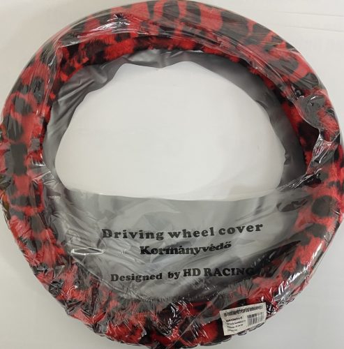 Kormányvédő PIROS plüss KV-TH38536R 