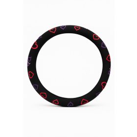 Minta Szív kormányvédő KV-Vegyesminta/Szivecske