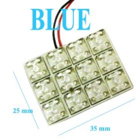 L-ASBL-12 Led Panel kék 