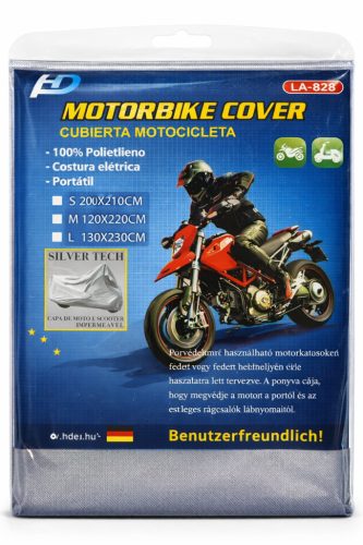 Motortakaró ponyva L szürke MPEVA-L