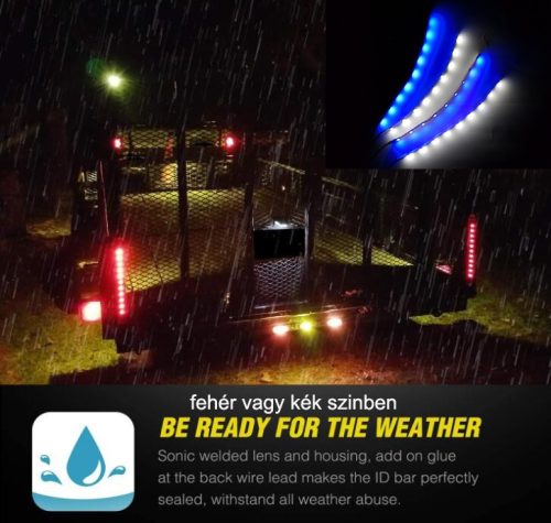 Erős flexibilis beltéri - kültéri ledcsík 24cm FEHÉR LCS-2062/24W 