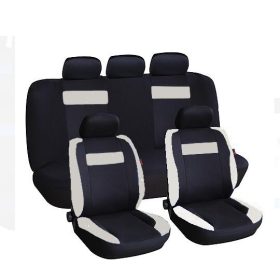   Üléshuzat szett 9 DB-OS UNIVERZÁLIS Fekete-Szürke Légzsákos UL-HL250BG ECO