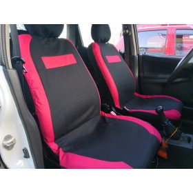   Üléshuzat szett 9 DB-OS UNIVERZÁLIS Fekete-Piros Légzsákos UL-HL250R ECO