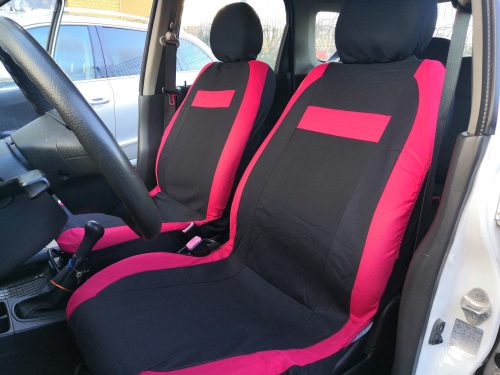 Üléshuzat szett 9 DB-OS UNIVERZÁLIS Fekete-Piros Légzsákos UL-HL250R ECO