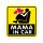 Mama in car Matrica 13*13cm M-BL2637