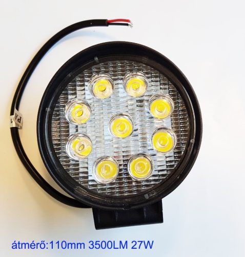 Ledes munkalámpa 12V/24V ML-05-27W