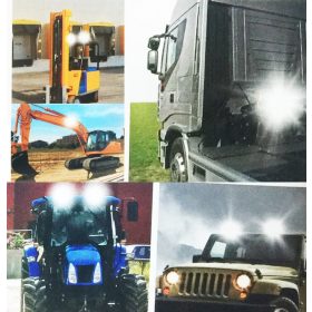 Ledes munkalámpa 12V/24V ML-39-18W