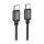 YooUp L07A USB Type-C / Type-C kábel 60W 1m fekete