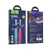 HOCO U112 SHINE PD VILÁGÍTÓS USB TYPE-C / LIGHTNING KÁBEL PD 20W 1 MÉTER SZÜRKE