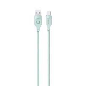   USAMS kábel USB-C PD gyorstöltés 1,2m 6A Lithe sorozat zöld SJ568USB04 (US-SJ568)