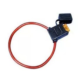   KÉSES MAXI BIZTOSÍTÉK TARTÓ VEZETÉKKEL, VÍZMENTES FOGLALATTAL (LENGŐ BIZTOSÍTÉK)