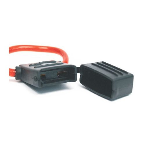 KÉSES MAXI BIZTOSÍTÉK TARTÓ VEZETÉKKEL, VÍZMENTES FOGLALATTAL (LENGŐ BIZTOSÍTÉK)